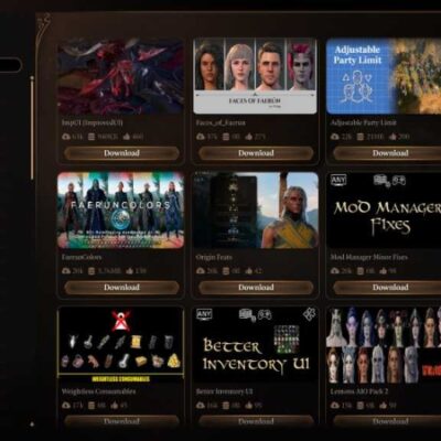 Baldur’s Gate III includes native video game mods on PC