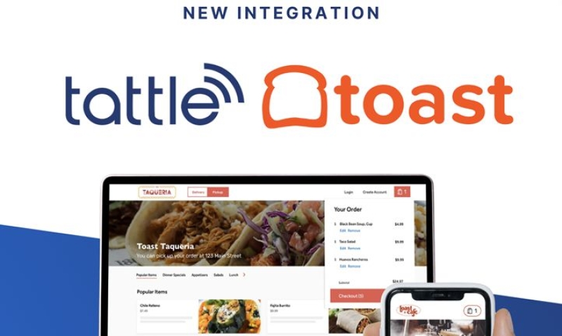 Tattle Announces Integration With the Toast Platform