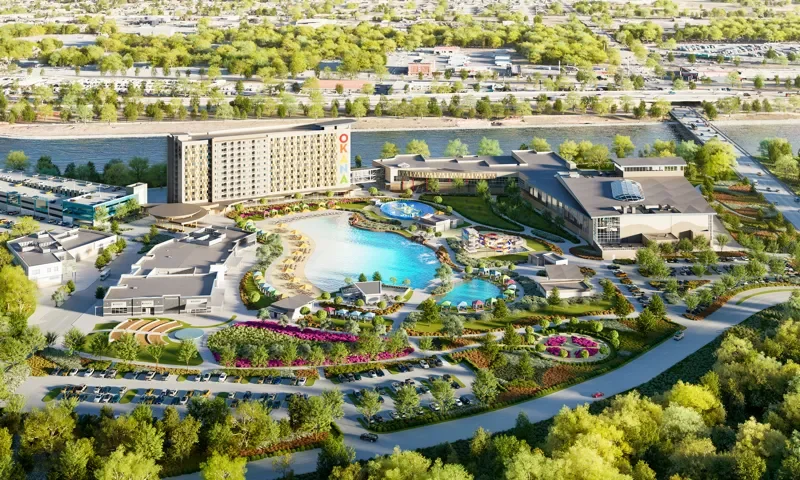 $400 Million OKANA Resort & & Indoor Waterpark to Open April 2025 in Oklahoma City