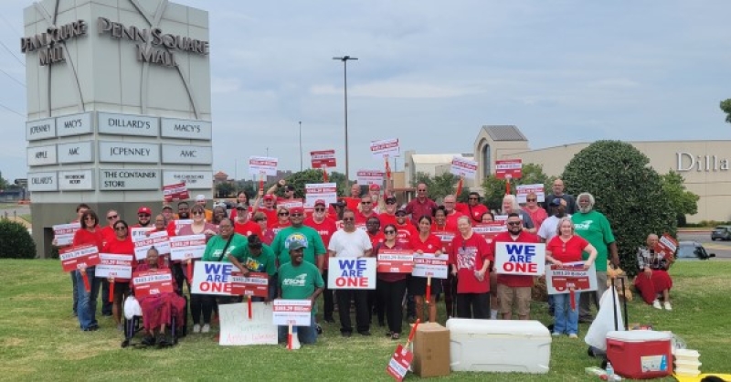 An Apple Store in Oklahoma City is close to authorizing an union arrangement for its employees