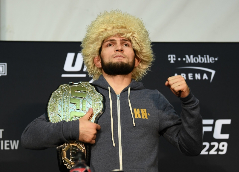 ‘Be mindful’… Khabib Nurmagomedov reacts to call-out from expert soccer gamer