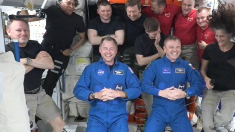 SpaceX Crew-9 group boards the ISS