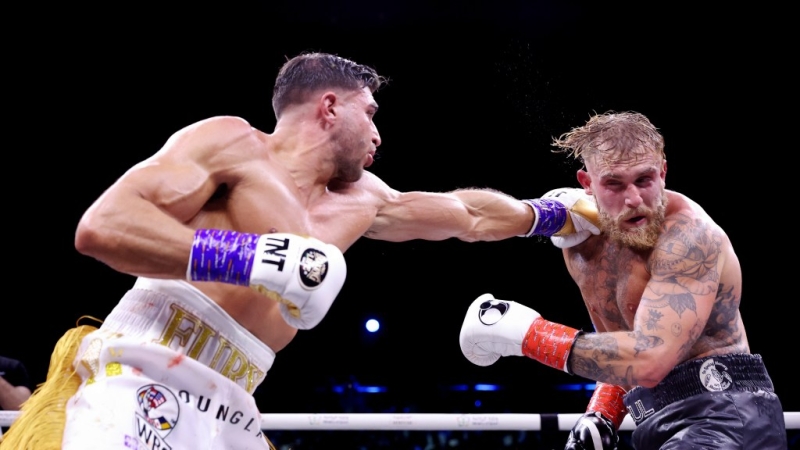 Tommy Fury challenges Jake Paul to MMA battle after training with UFC champ Tom Aspinall