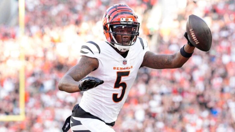 Bengals WR Tee Higgins (hamstring) off injury report, set to play vs. Commanders on Monday night Sep 21, 2024