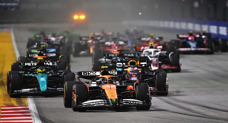 <aSingapore F1 Grand Prix 2024 Results: Norris Beats Verstappen to Win; Hamilton in 6th