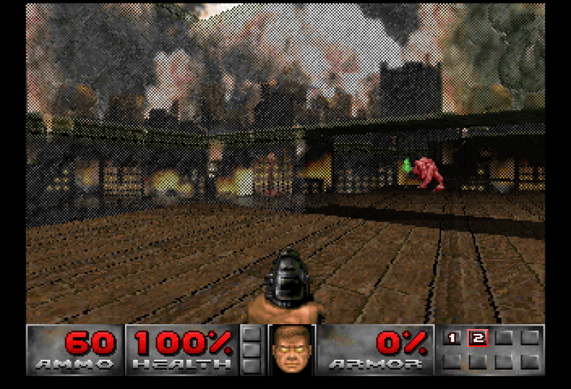 Somebody found a brand-new cheat code for the 27-year-old Saturn port of Doom