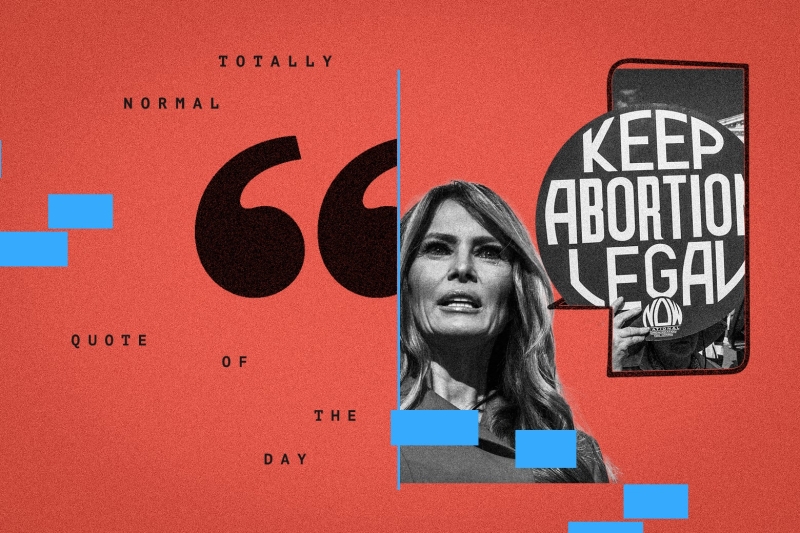 What to Make of Melania Trump’s Galling Abortion Rights Reveal