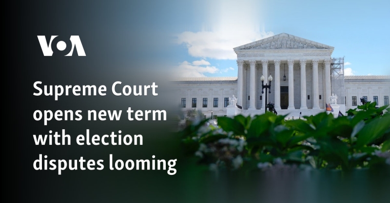 Supreme Court opens brand-new term with election conflicts looming