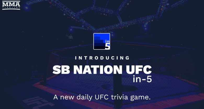 Your everyday UFC trivia video game, Friday edition