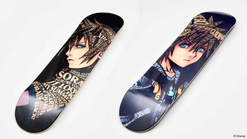 Unique Kingdom Hearts II Skateboard Decks Are Pricey But Oh So Gorgeous