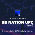 Your day-to-day UFC trivia video game, Saturday edition