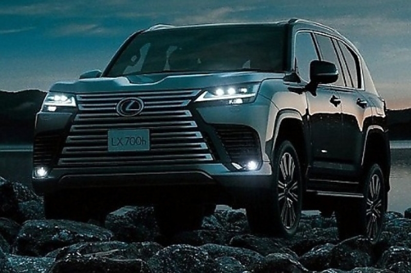 Images: The First-ever Electrified 2025 Lexus LX700h