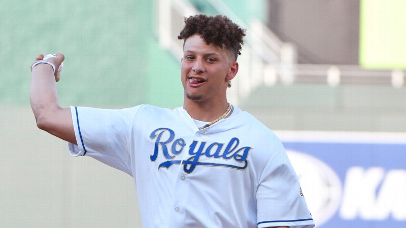 Patrick Mahomes enjoyed see playoff baseball go back to Kansas City