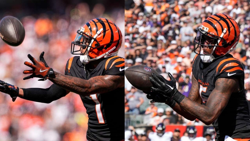 Bengals WRs Tee Higgins, Ja’Marr Chase lament absence of overtime possibilities in loss to Ravens Oct 07, 2024