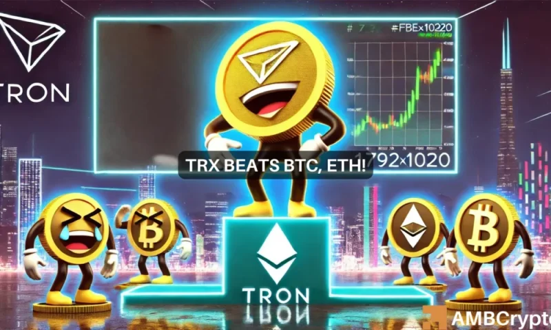 Tron decouples from Bitcoin, Ethereum: New ATH coming?