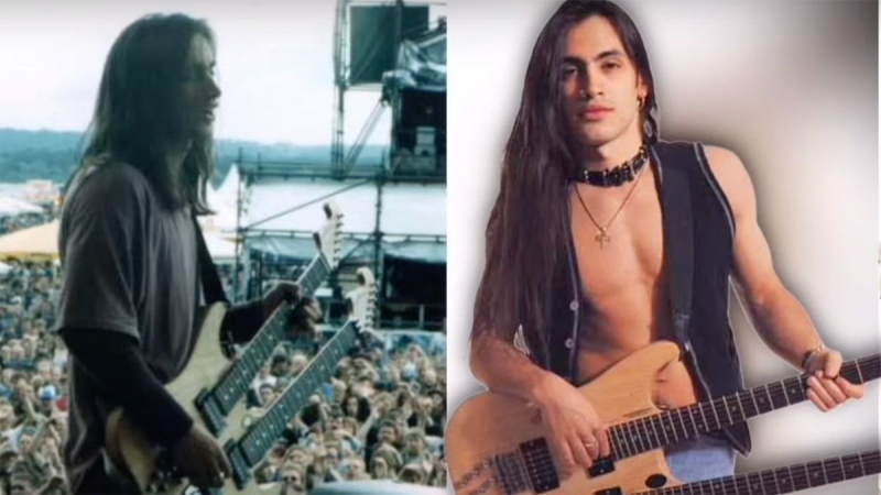 “He reverses to where all the guitars are and the double-neck is gone, taken from the phase while the lights are down”: Nuno Bettencourt’s customized Washburn N-8 double-neck was taken from an arena phase– however made an amazing return