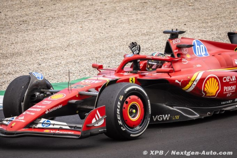 Ferrari: Leclerc espère que ‘la constance sera récompensée’