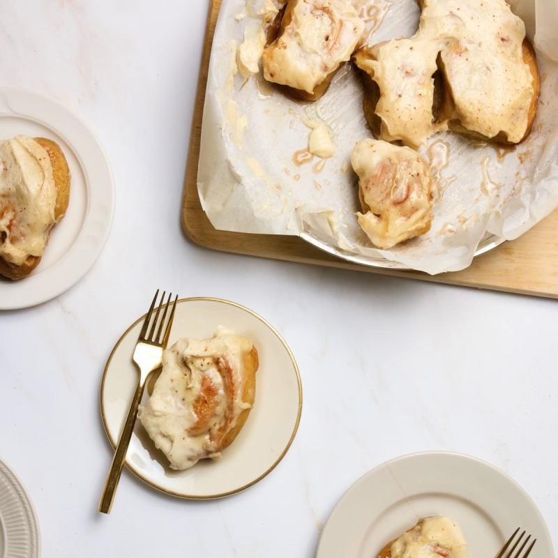 Sourdough Cinnamon Rolls