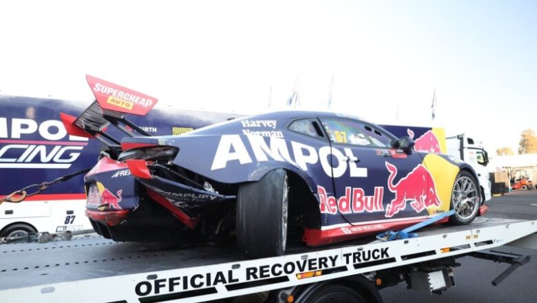 Payne, Whincup lead Bathurst practice as Brown’s Camaro crashes