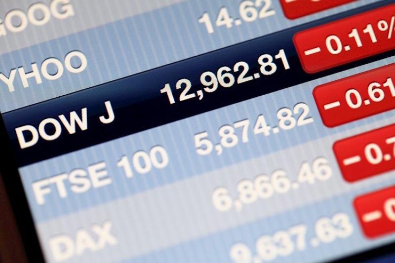 Dow Jones Industrial Average sinks over 200 points on threat hostility