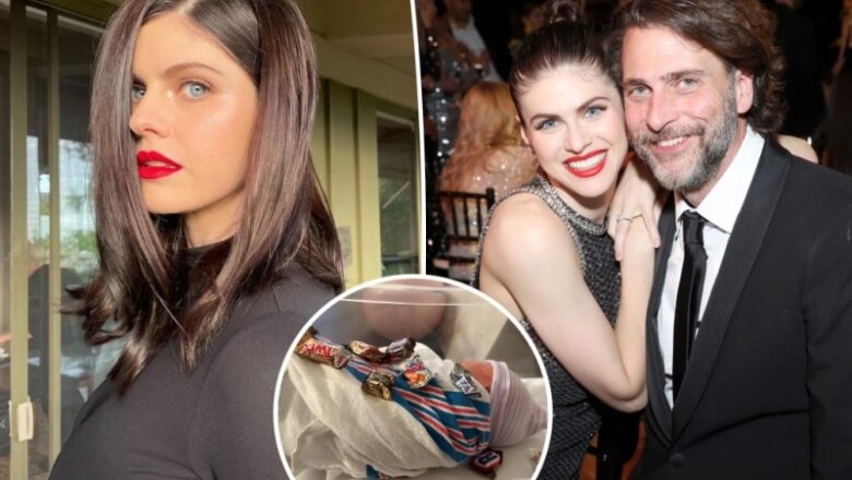 Alexandra Daddario invites very first infant with spouse Andrew Form, his 3rd