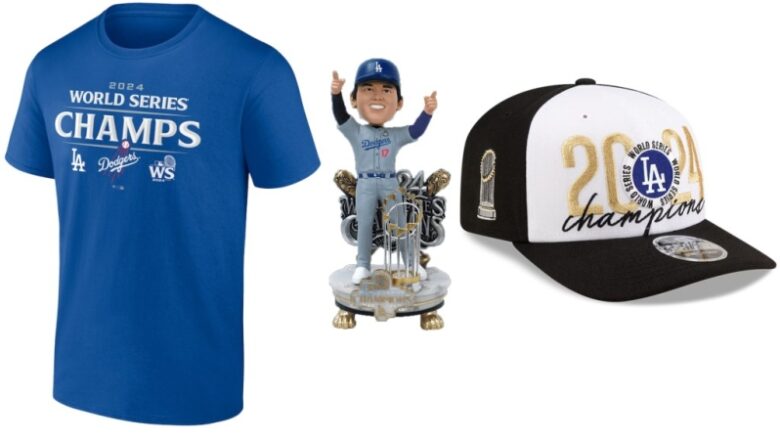 How to purchase Los Angeles Dodgers 2024 World Series Champions equipment