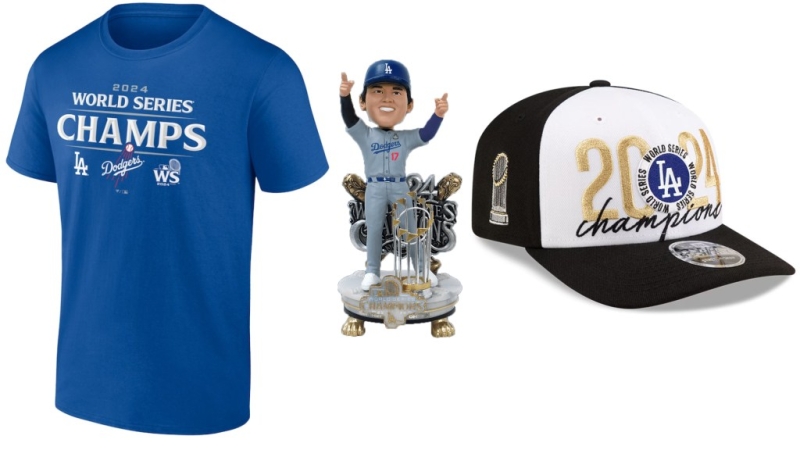 How to purchase Los Angeles Dodgers 2024 World Series Champions equipment