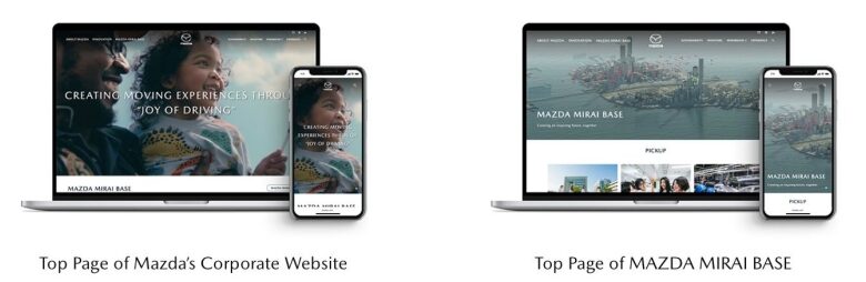 Mazda Launches Redesigned Corporate Website