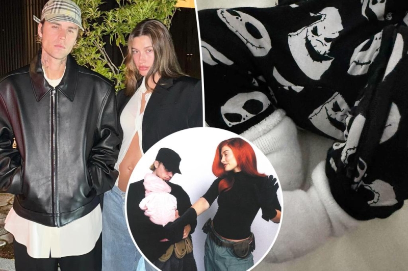 Hailey and Justin Bieber gown child Jack Blues in outfit for very first Halloween: See the photos