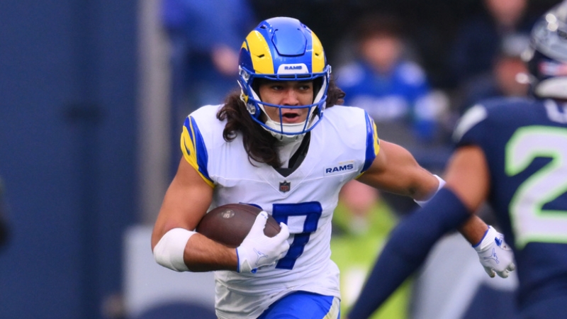 View: Rams WR Puka Nacua ejected for punching Seahawks protector