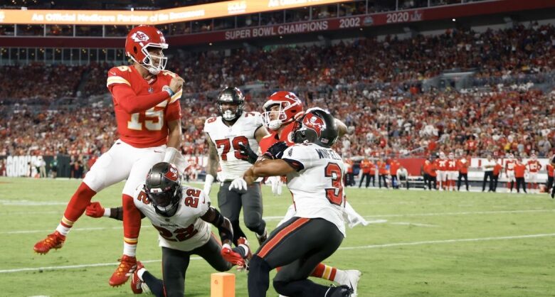 Monday Night Football chances, choice and live conversation: Bucs at Chiefs