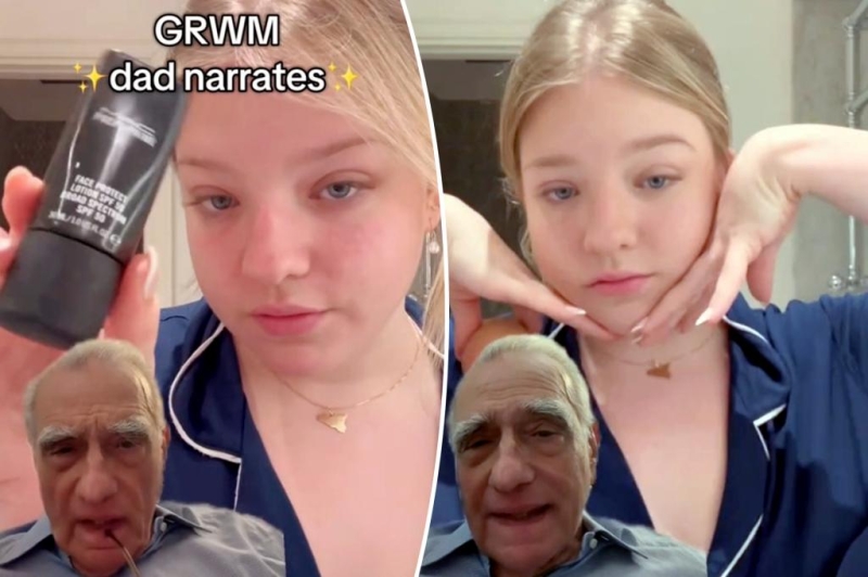 Martin Scorsese hilariously tells child’s makeup regimen on TikTok: ‘Looks like clown face’