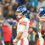 <aNFL Fans Roast Daniel Jones, Tracy, Giants for Loss to Bryce Young, Chuba, Panthers