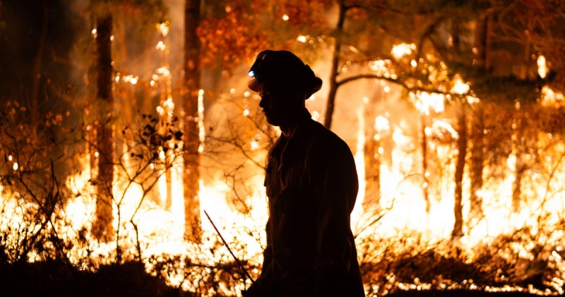 Historical dry spell fuels blazes throughout Northeast as wildfires burn on both coasts