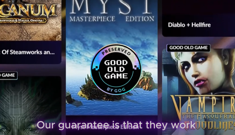 GOG devotes to ‘maintaining’ 100 timeless PC video games, permanently