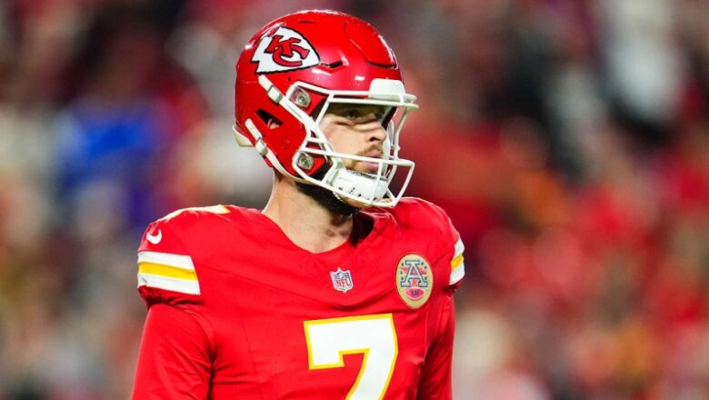 Chiefs kicker Harrison Butker (left knee) to go through surgical treatment, miss out on 3-4 weeks Nov 14, 2024