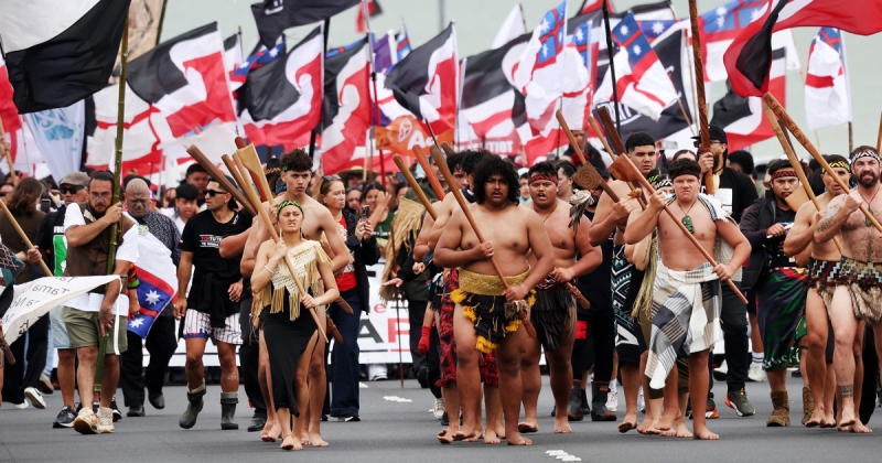 Maori protesters progress New Zealand capital over controversial costs