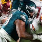 Eagles-Commanders snap counts: Jalen Carter made his effect felt while playing the whole video game