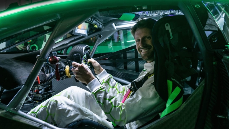 Romain Grosjean is now a main Lamborghini factory chauffeur