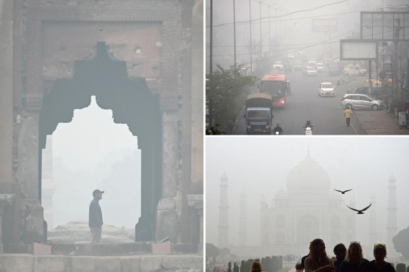 India’s capital chokes as air contamination levels strike 50 times the safe limitation