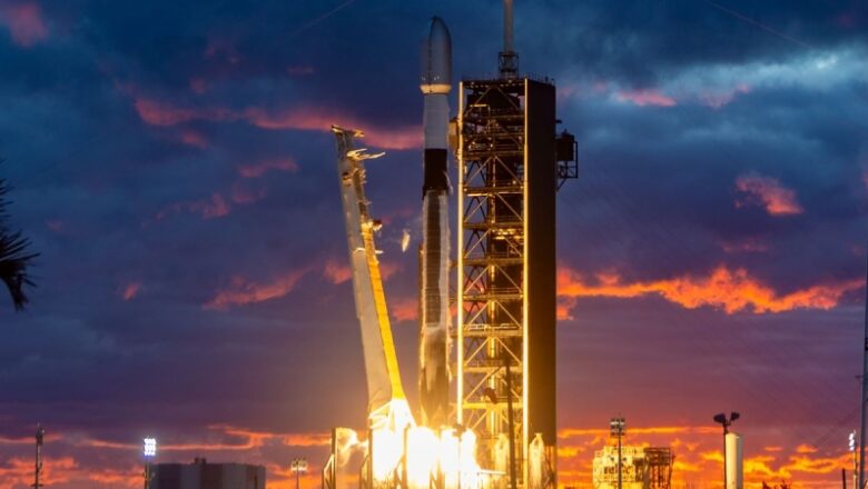 SpaceX introduces telecom satellite from Florida in stunning sunset liftoff (pictures)