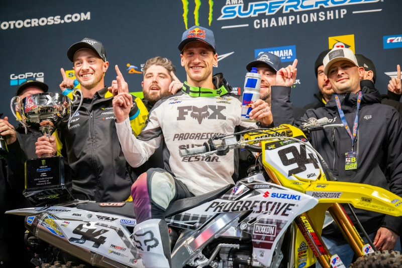 As Expected, Ken Roczen Returns to Progressive Insurance Ecstar Suzuki For 2025