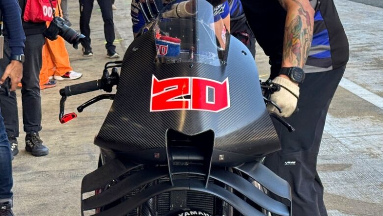 Yamaha debuts brand-new front wing in Barcelona MotoGP test