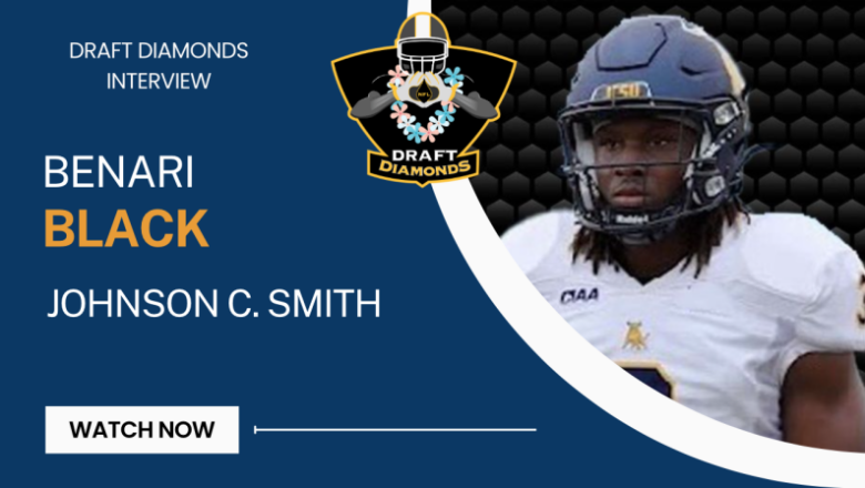 Benari Black, POUND, Johnson C. Smith|2025 NFL Draft Prospect Zoom Interview