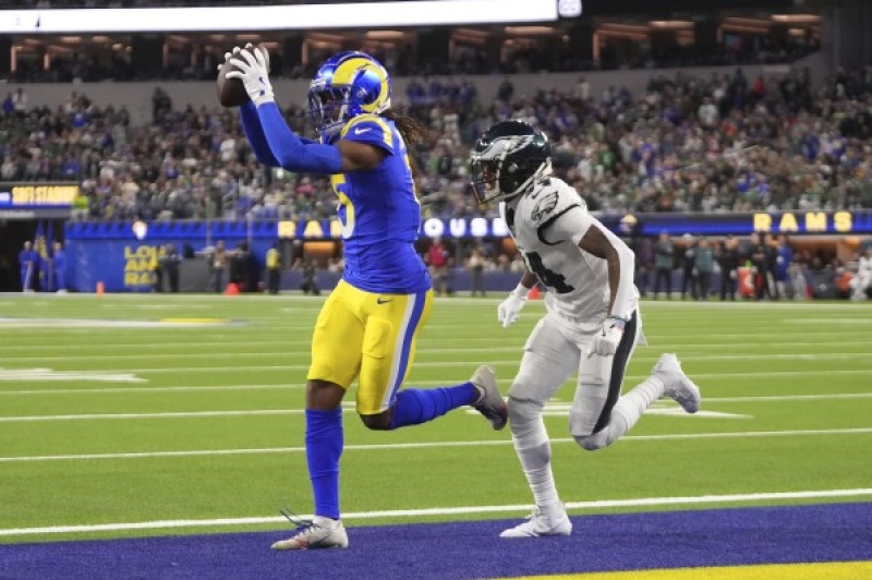 Rams receiver Demarcus Robinson detained in L.A. on suspicion of DUI