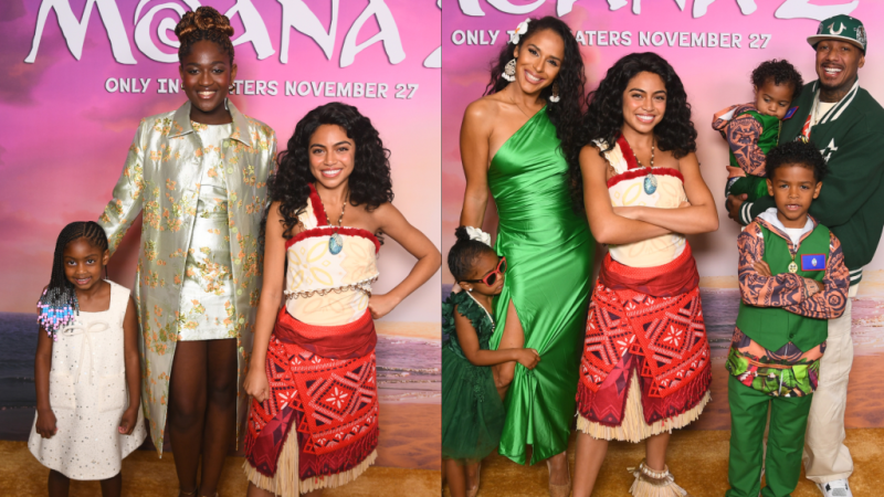 Zaya Wade, Nick Cannon, And More Came Out To Play At ‘Moana 2’ Los Angeles Premiere