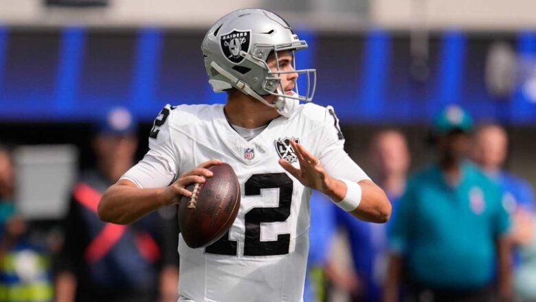 Raiders preparing to begin QB Aidan O’Connell on Friday versus Chiefs Nov 26, 2024