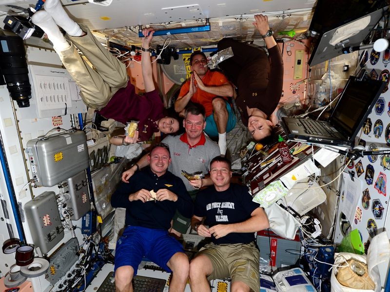 Thanksgiving Celebrations in Space