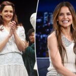 Katie Holmes exposes what occurred when she forgot her line while onstage on Broadway: ‘I got so red’