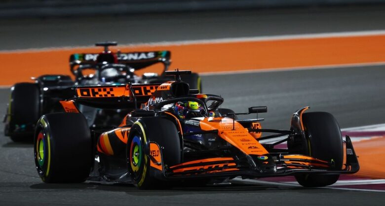 Oscar Piastri and Lando Norris end up front in F1 Sprint Race at Qatar Grand Prix